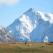 Snow capped mountain in Igaliku, South Greenland