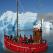 Sailing among icebergs, South Greenland